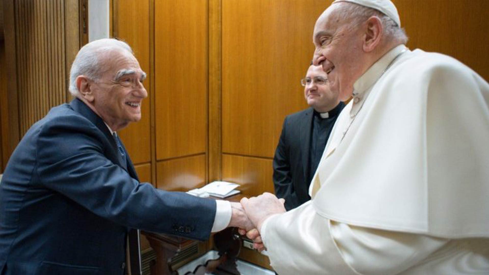Martin Scorsese y papa Francisco - CLX Icons 