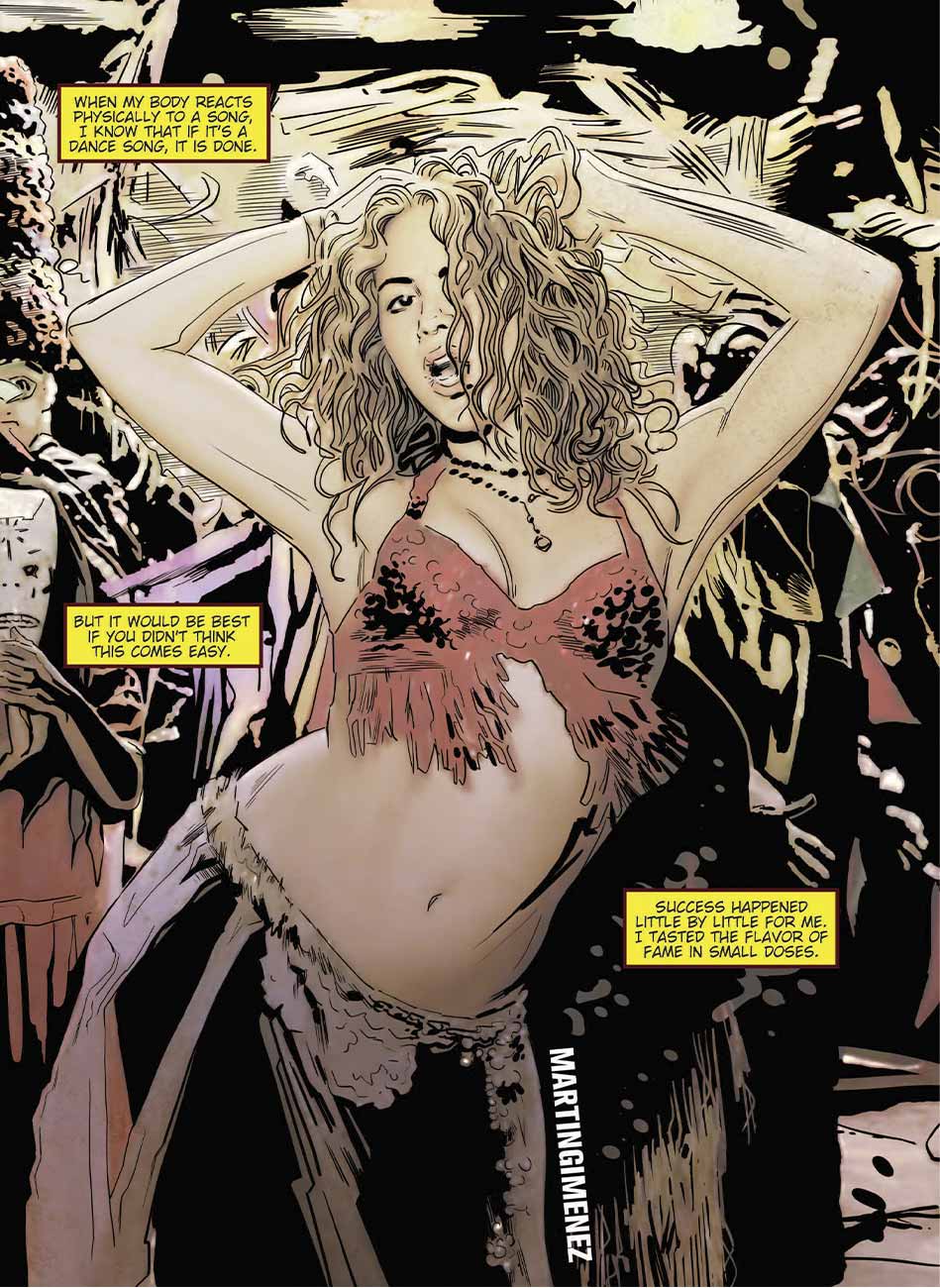 Comic Shakira