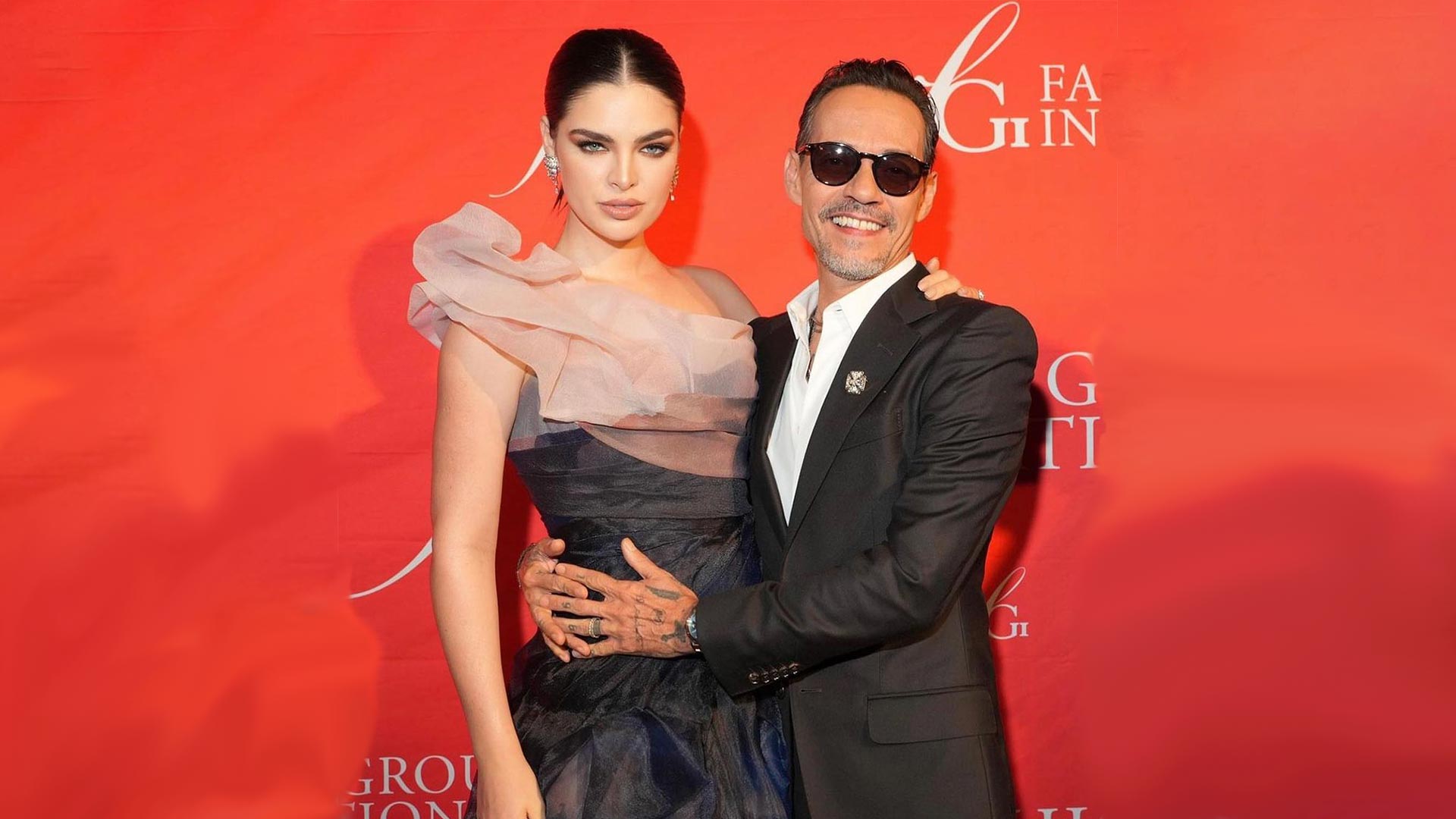 Marc Anthony Y Nadia Ferreira Revelan El Rostro De Su Bebé 1304