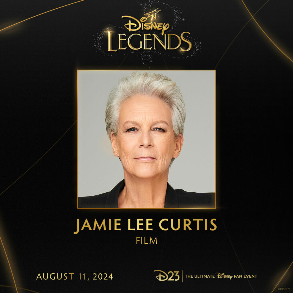 Nombran a Jamie Lee Curtis como Leyenda Disney