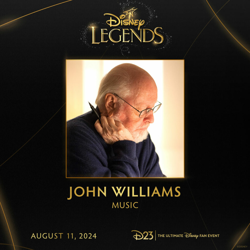 Nombran a John Williams como Leyenda Disney