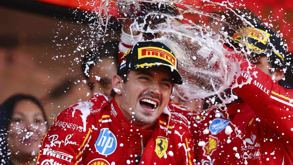 Charles Leclerc ganó el Gran Premio de Mónaco de Fórmula 1