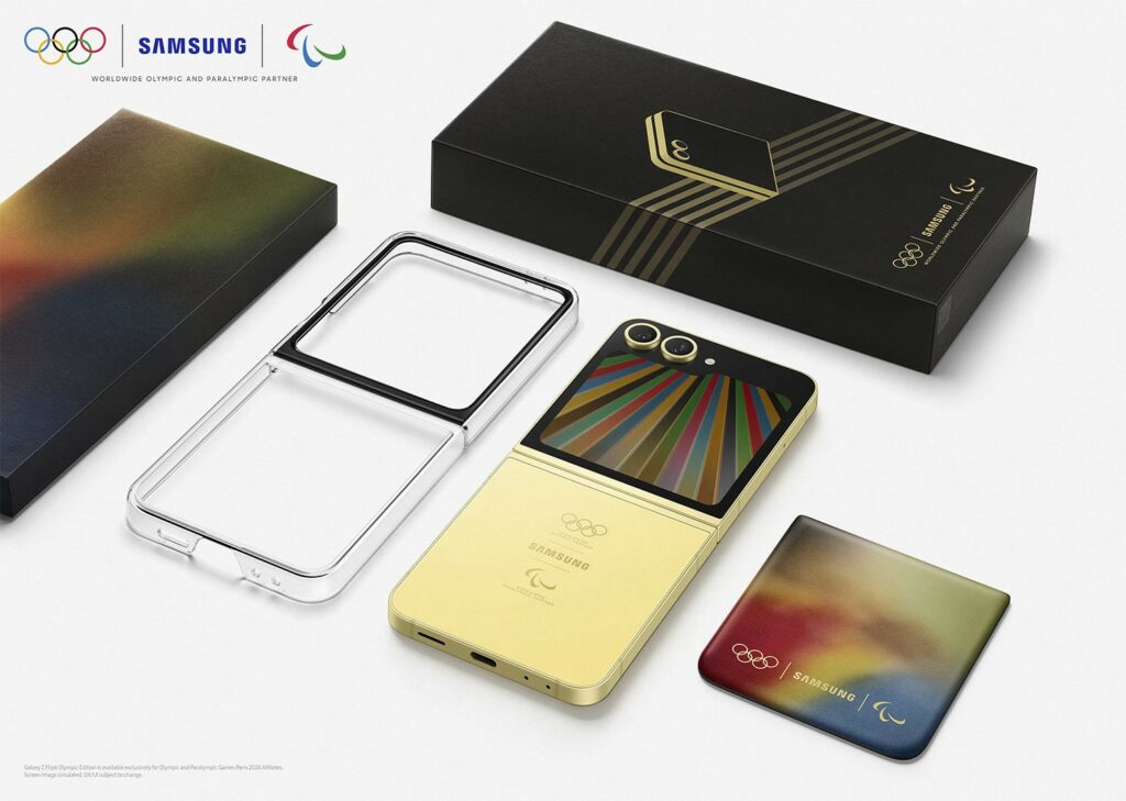 Galaxy Z Flip6, el teléfono de los atletas olímpicos de París 2024