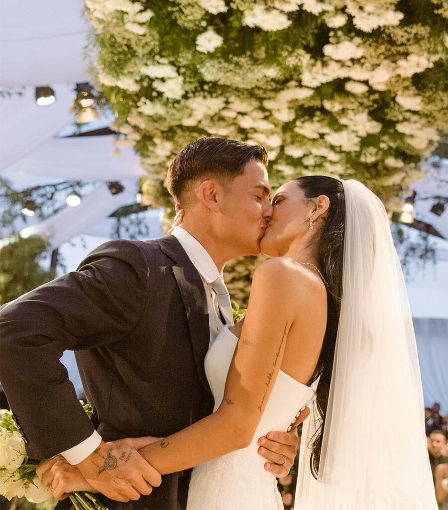 Oriana Sabatini y Paulo Dybala se casaron en el Dok Haras