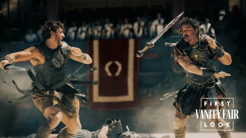 Primeras imágenes de gladiador II con Paul Mescal y Pedro Pascal