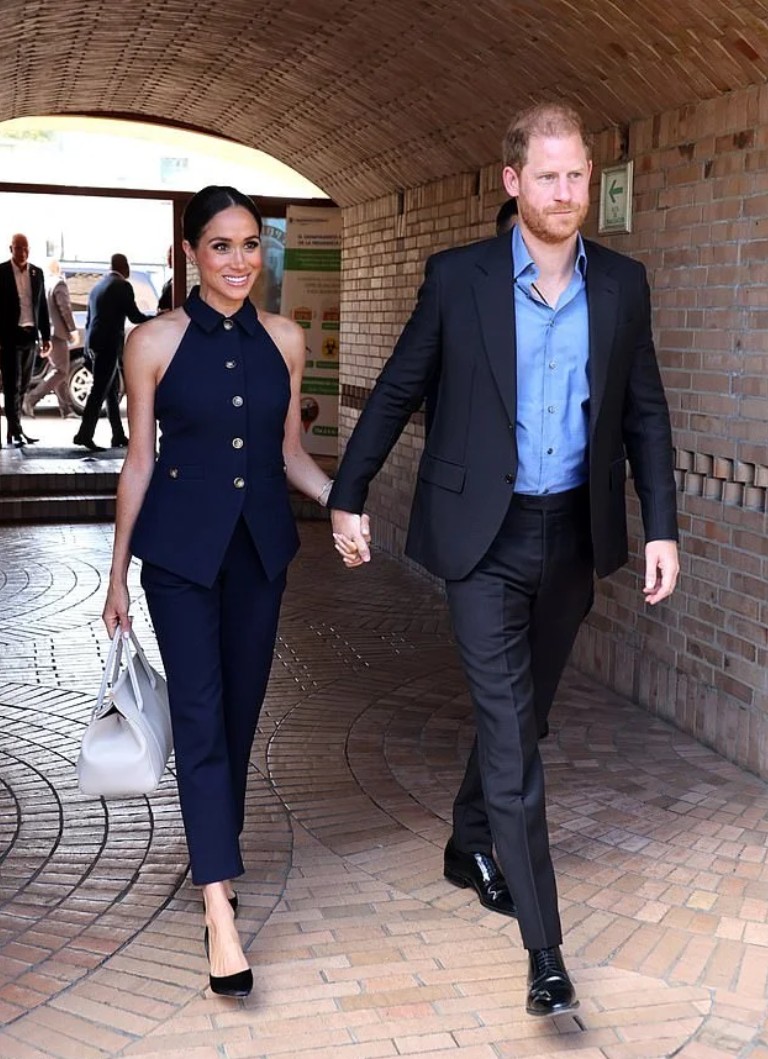 príncipe Harry y Meghan Markle