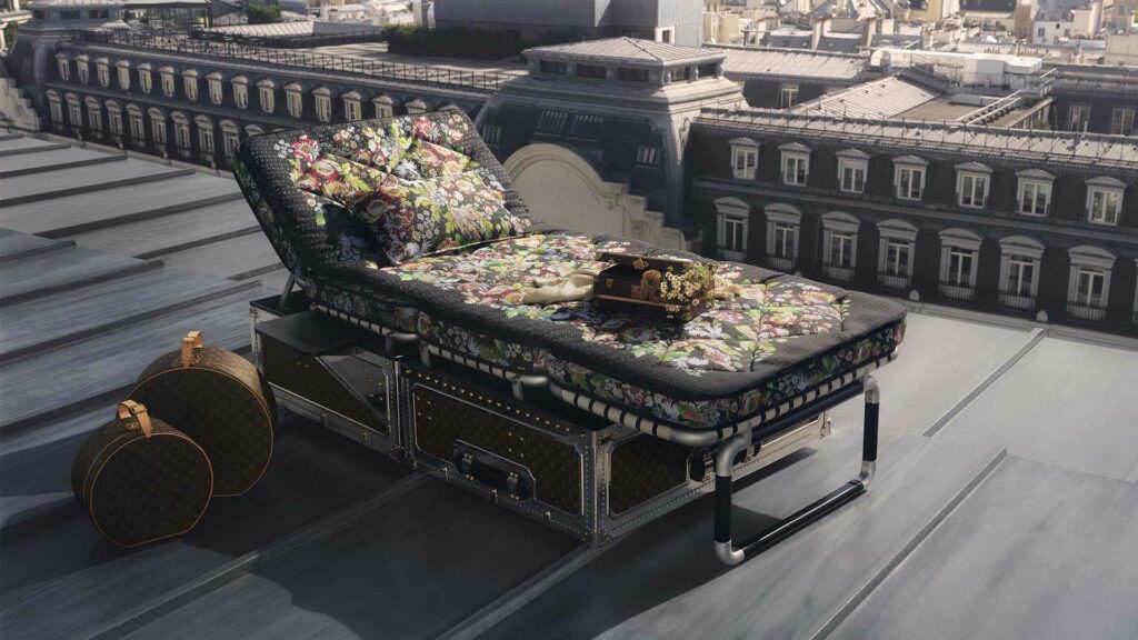 El baúl cama de Louis Vuitton reinventado por Pharrell Williams