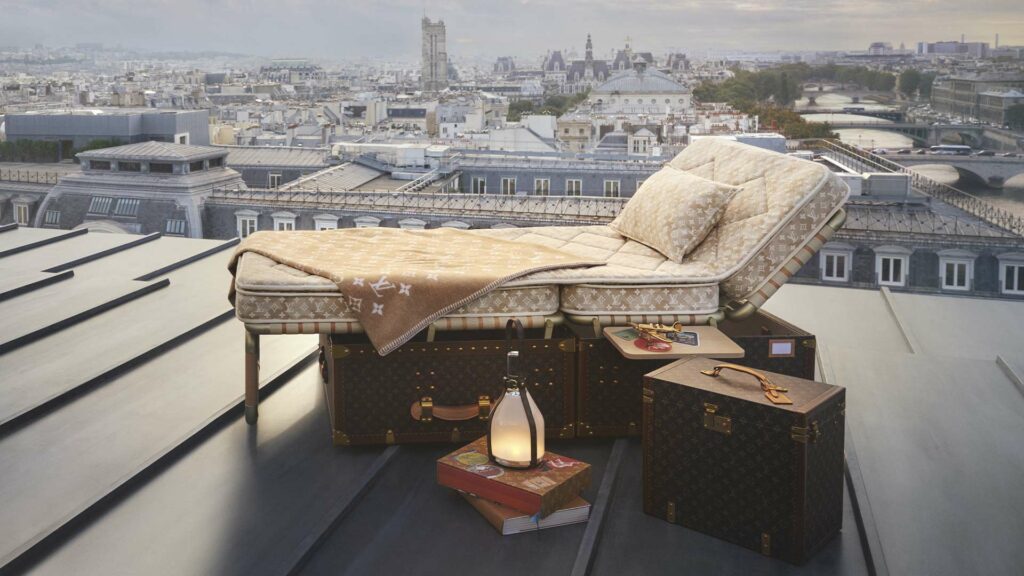 El baúl cama de Louis Vuitton reinventado por Pharrell Williams