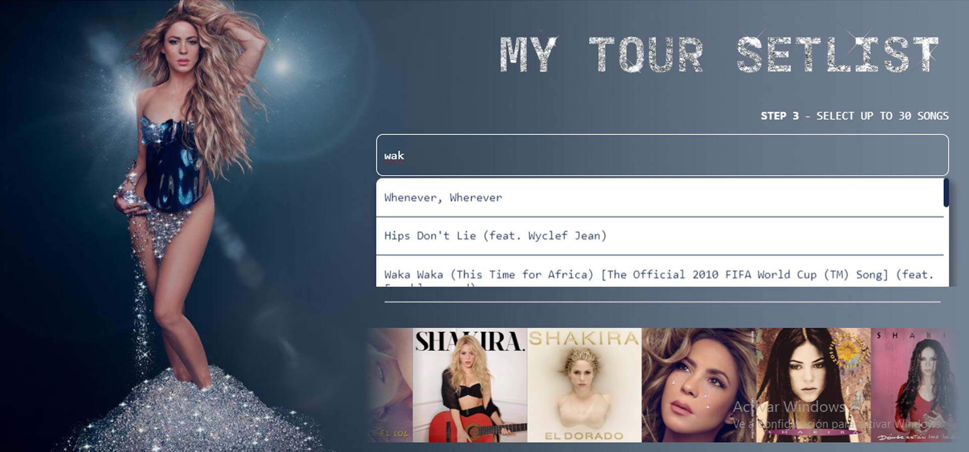 Shakira añadirá la canción más pedida al setlist de su gira