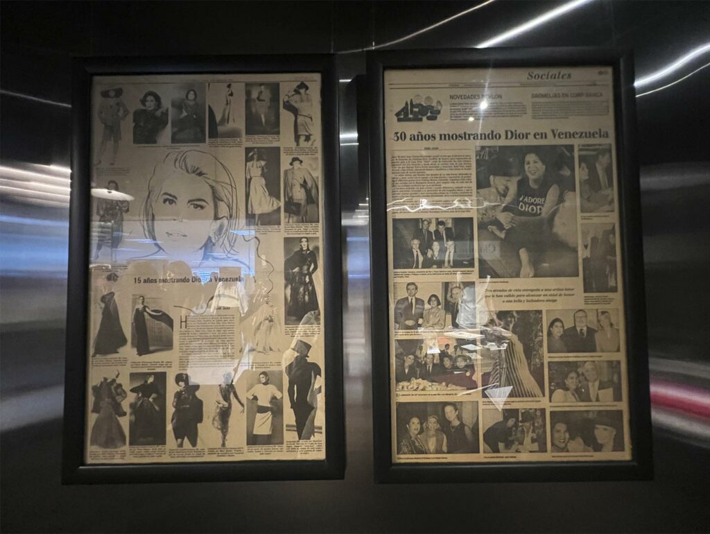 Caracas abre exposición en homenaje a la casa Dior en Venezuela