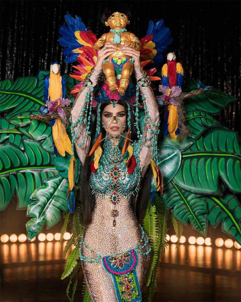 El espectacular traje típico de Venezuela en el Miss Universo 2024