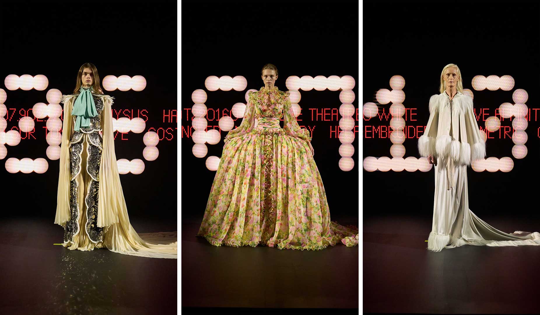 Alessandro Michele presenta su primera colección de Alta Costura para Valentino