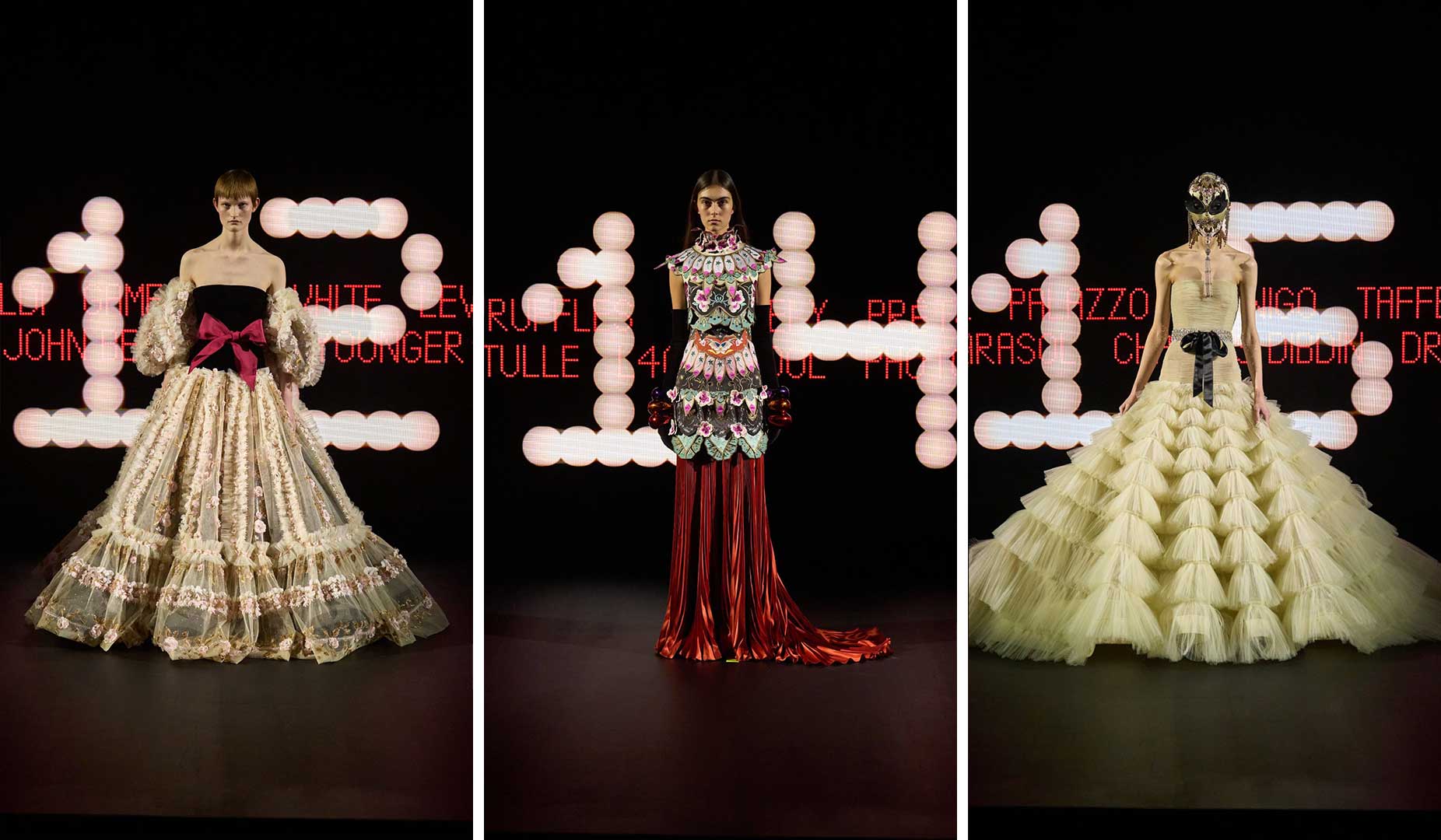 Alessandro Michele presenta su primera colección de Alta Costura para Valentino