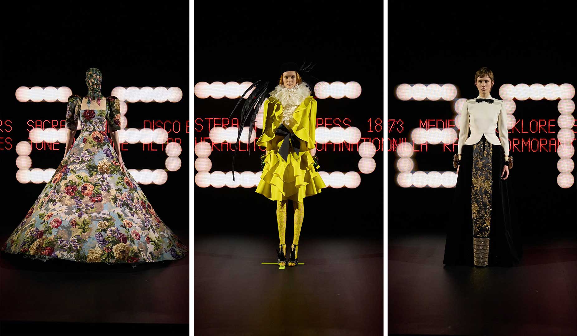 Alessandro Michele presenta su primera colección de Alta Costura para Valentino