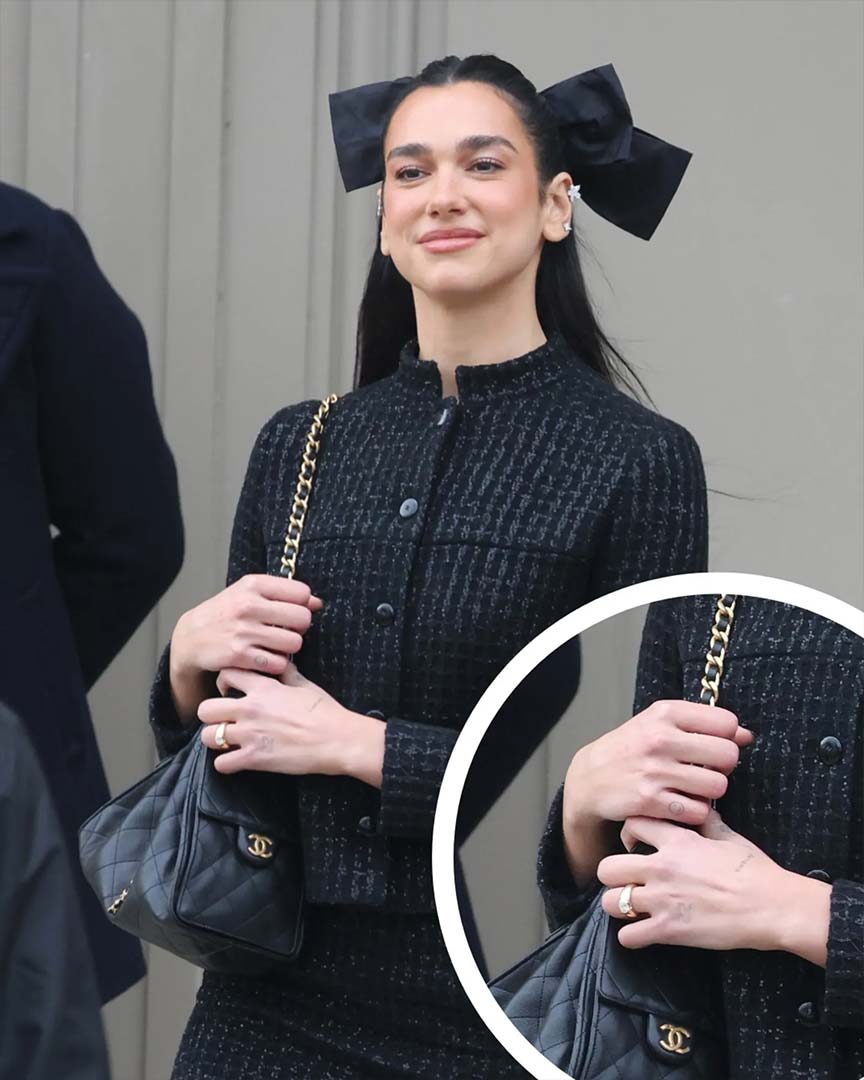 Dua Lipa y Callum Turner bailan bajo la Torre Eiffel de París ante rumores de compromiso