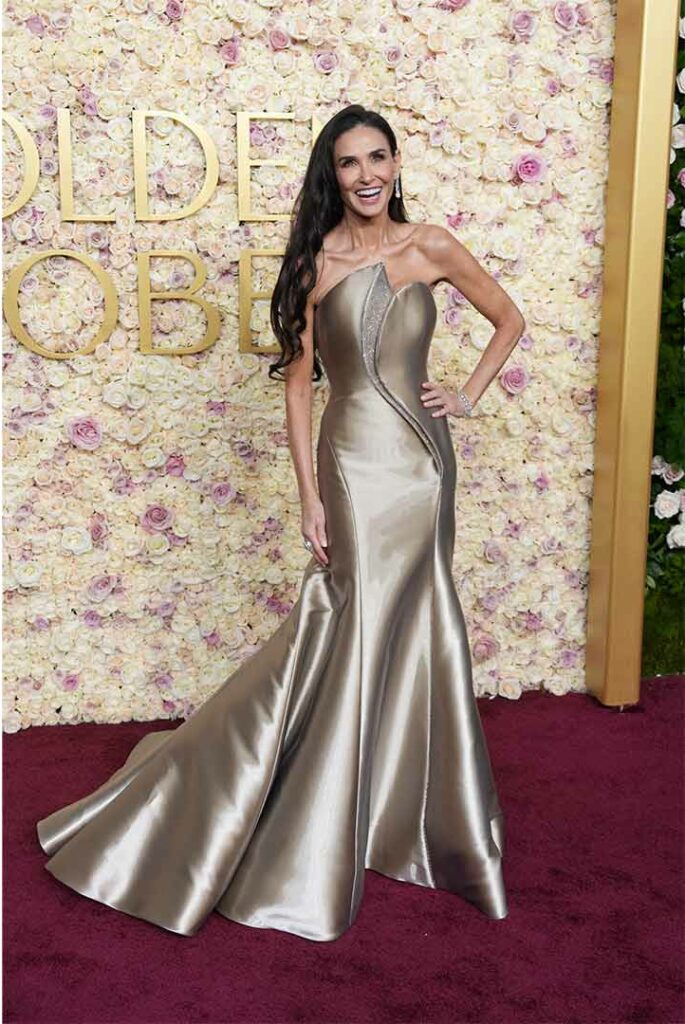 Globos de Oro 2025: Mejores vestidos de la alfombra roja