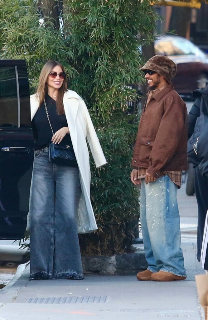 Sofía Vergara y Lewis Hamilton almuerzan juntos en Nueva York