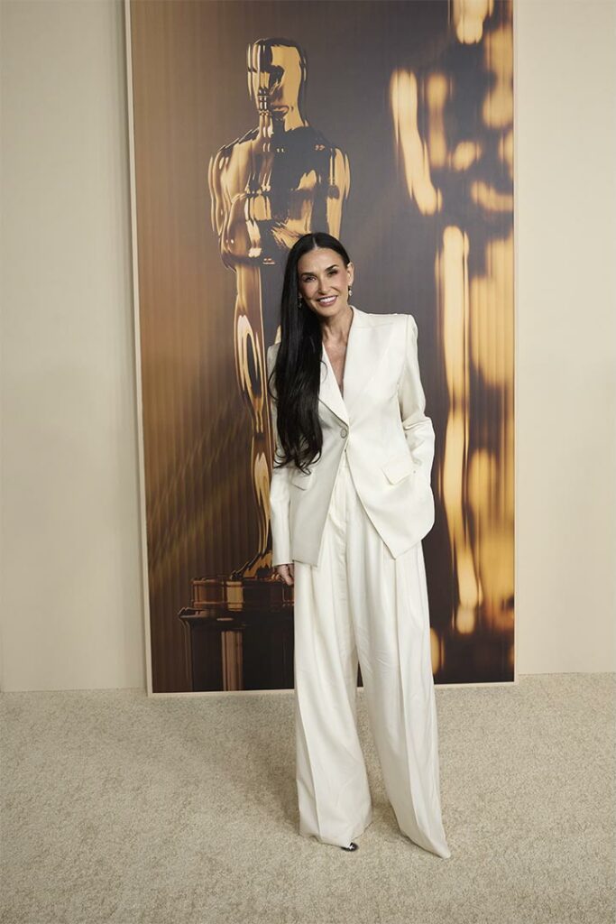 Mejores vestidos en la cena de nominados a los Oscar 2025