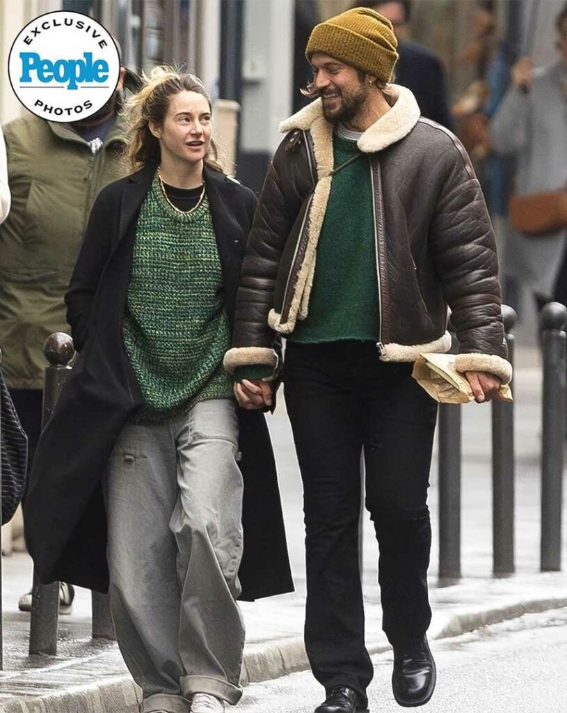 Captan a Shailene Woodley y Lucas Bravo juntos en París