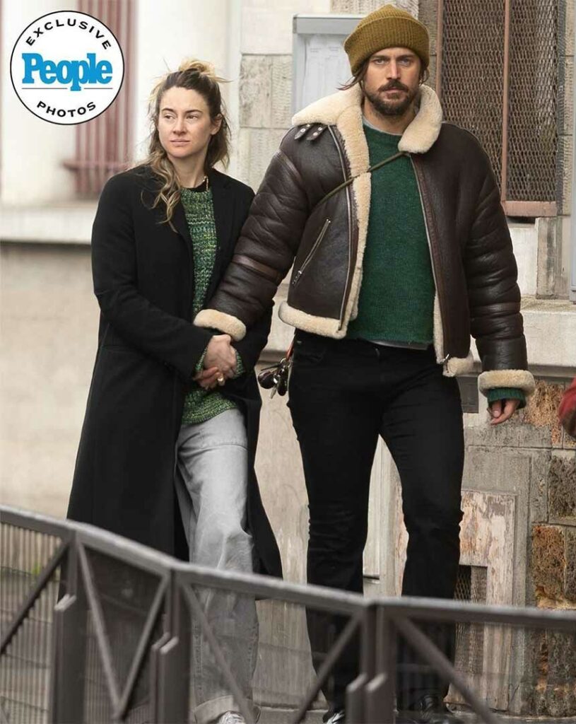 Captan a Shailene Woodley y Lucas Bravo juntos en París