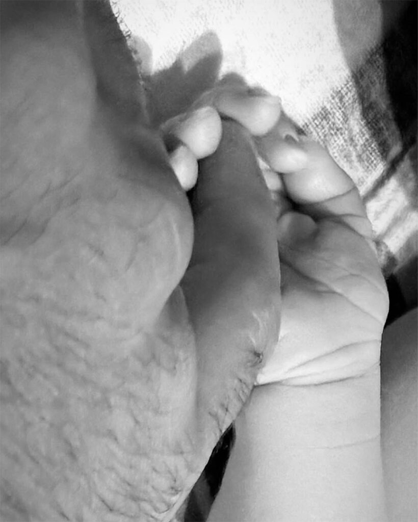 Migbelis Castellanos da la bienvenida a su primer hijo Caden