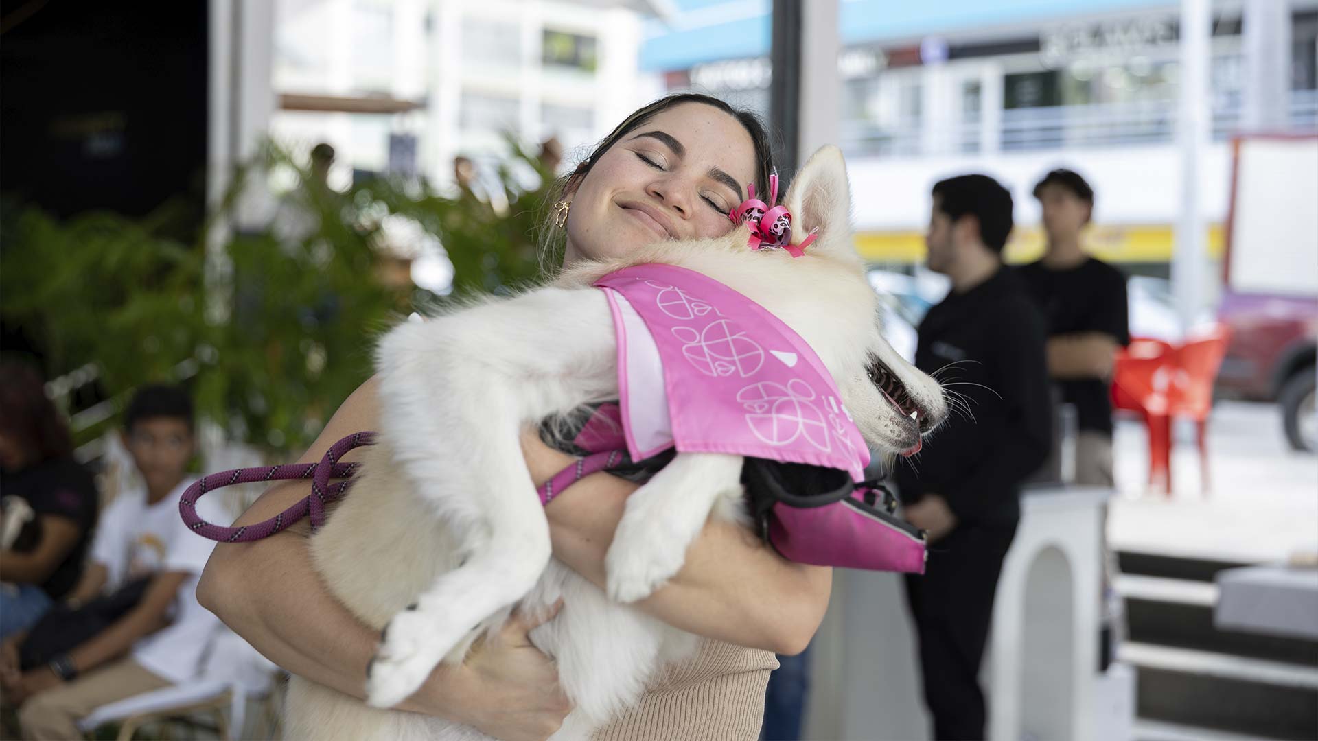 Chiqui+ llegó a Multimax con una icónica pasarela de moda canina