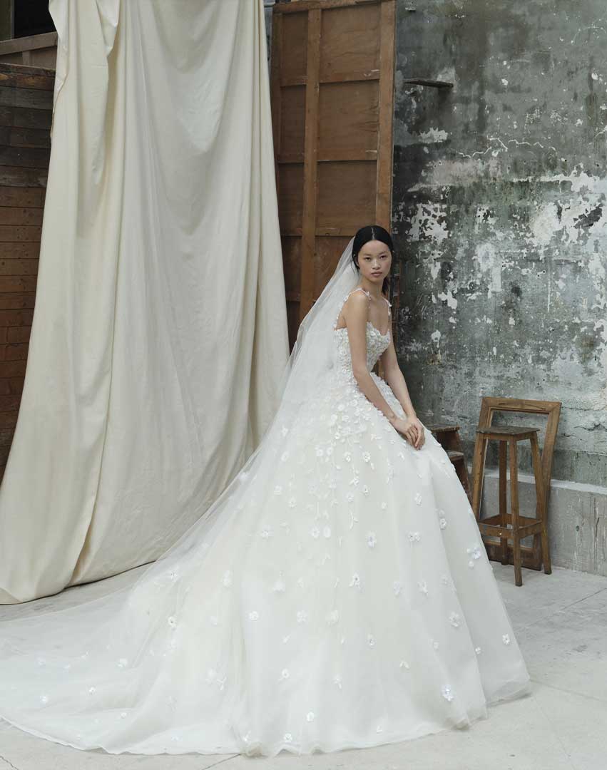 Elie Saab Novias 2026. Foto: Ellie Saab/Blue Press Service.