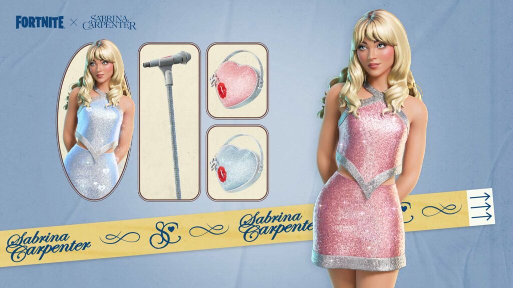 Sabrina Carpenter llega para la temporada 8 de Fortnite Festival