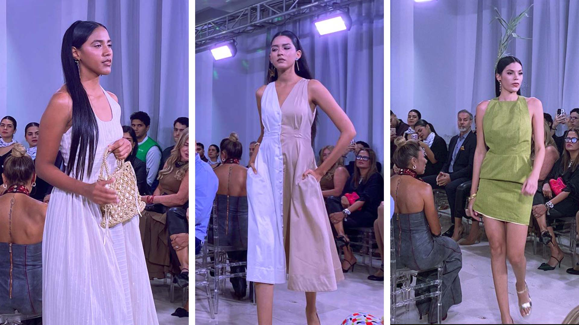 Siete diseñadores se presentaron en el desfile de cierre de la Expo Woman 2025