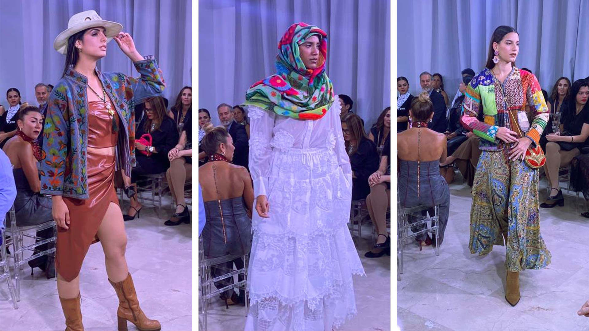 Siete diseñadores se presentaron en el desfile de cierre de la Expo Woman 2025