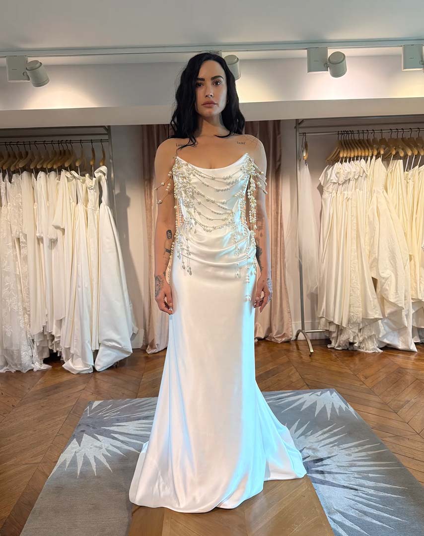 Demi Lovato en Vivienne Westwood