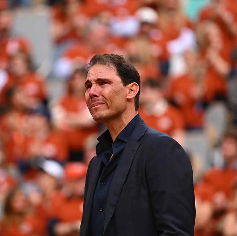 Homenaje a Nadal Roland Garros
