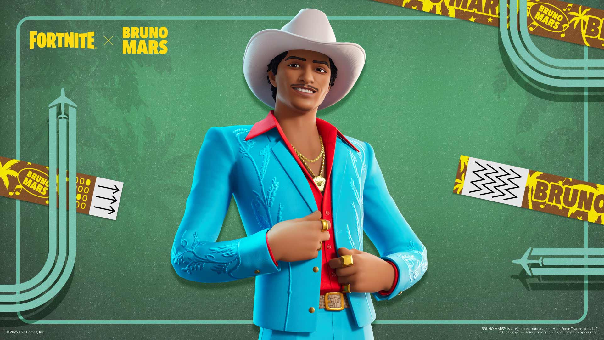Fortnite Festival presenta a Bruno Mars en su temporada 9