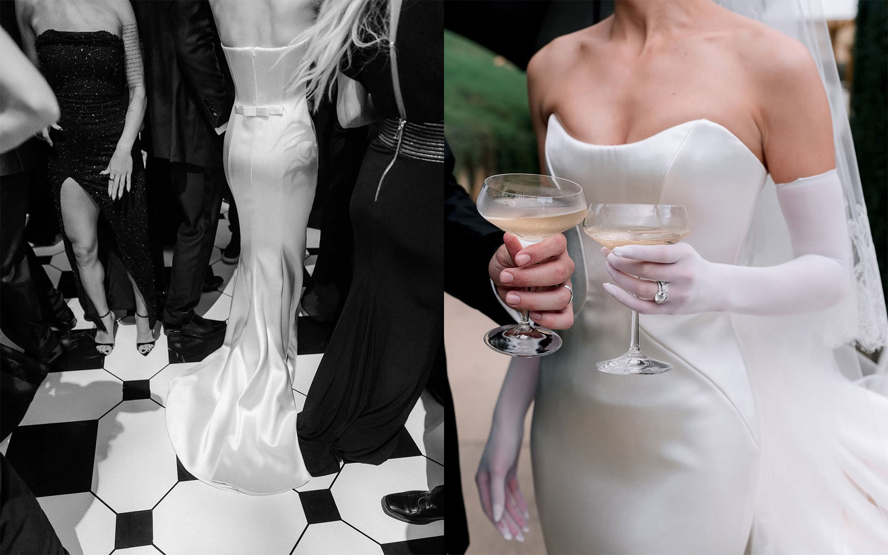 Hailee Steinfeld sorprende a Josh Allen con su vestido de novia