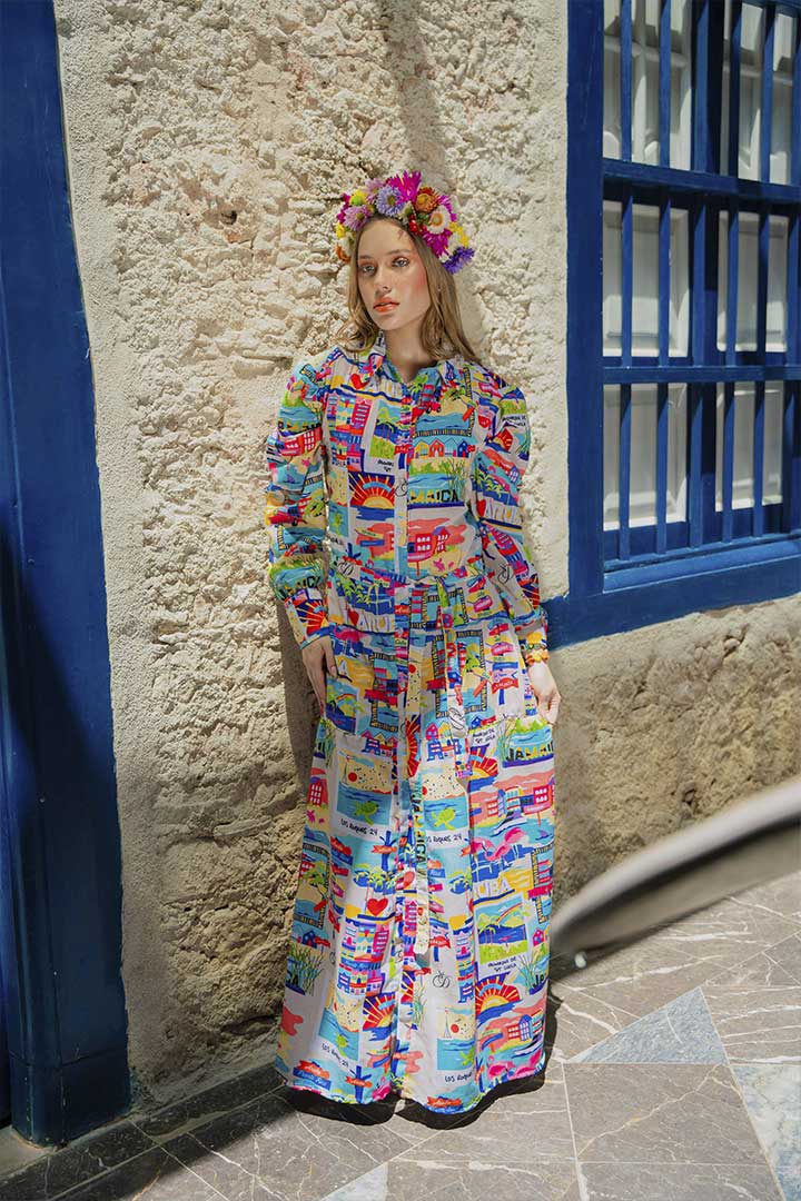 Valery Dermesropian, una diseñadora venezolana que transforma paisajes en moda