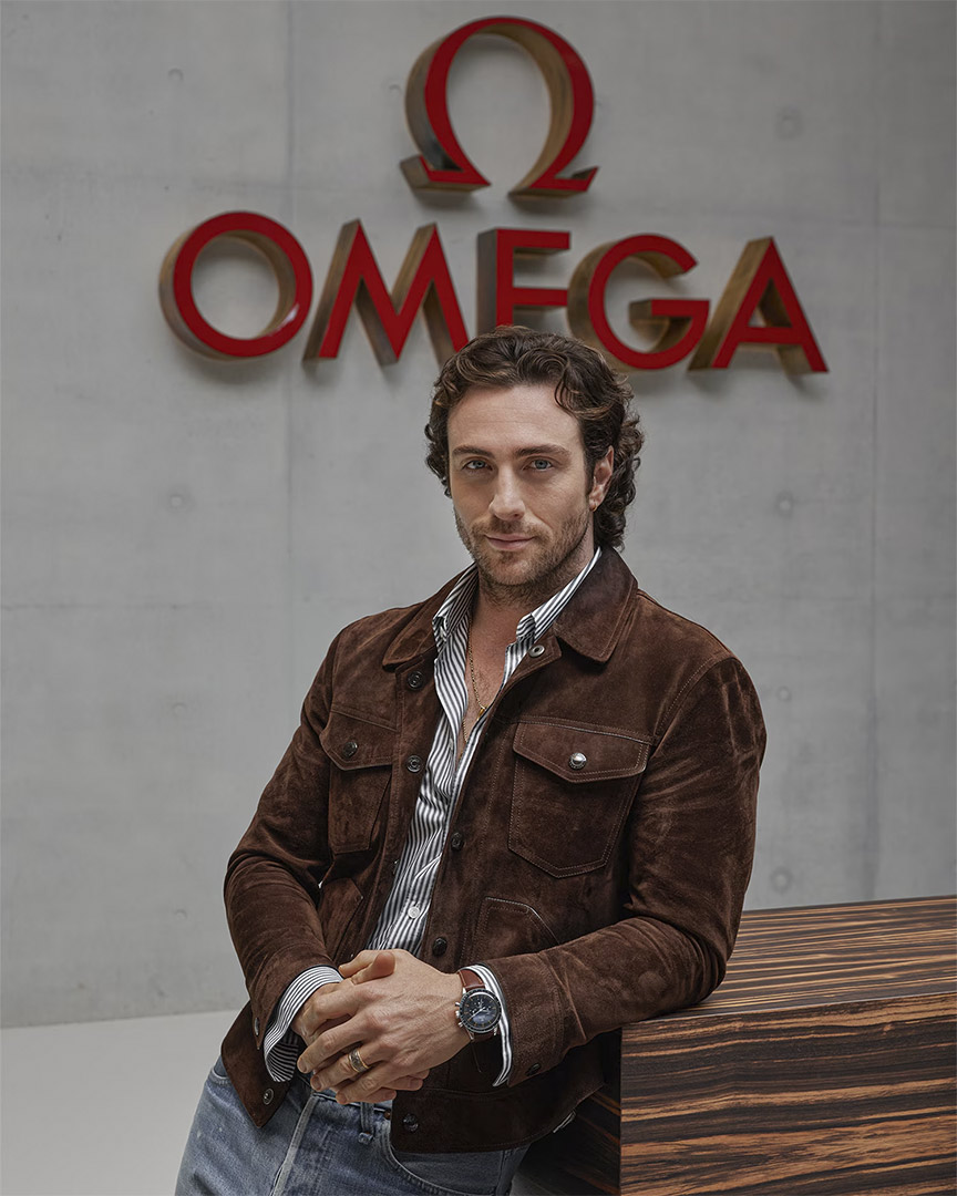 Aaron Taylor-Johnson se convierte en embajador de Omega