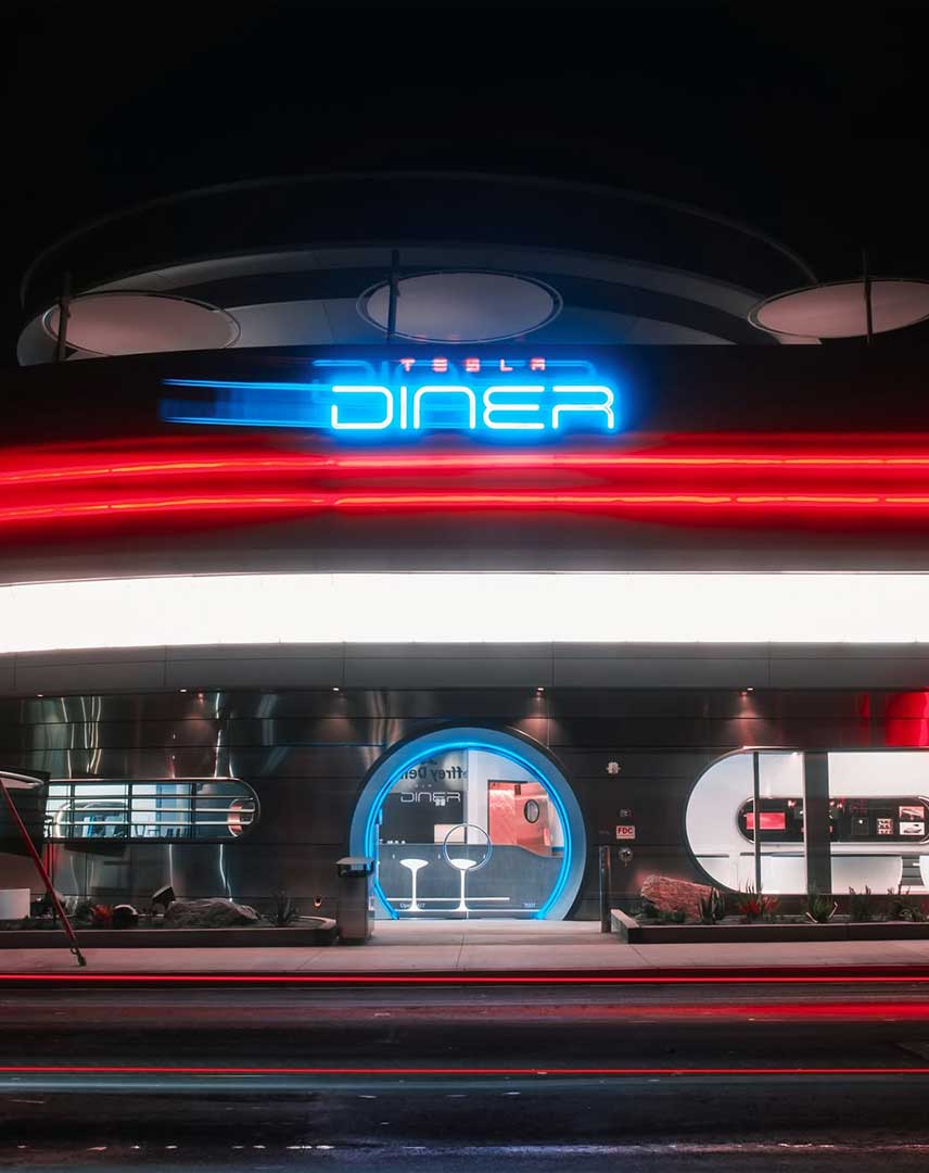 El nuevo restaurante de Tesla