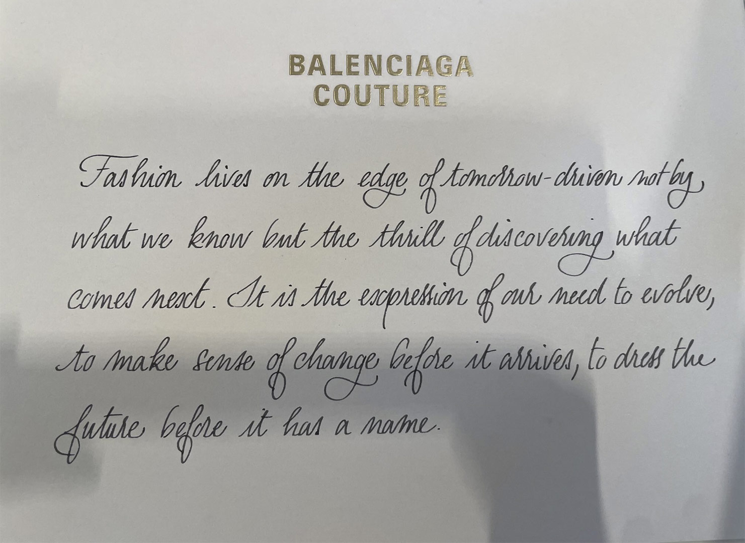 La última colección de Demna para Balenciaga en París 2025