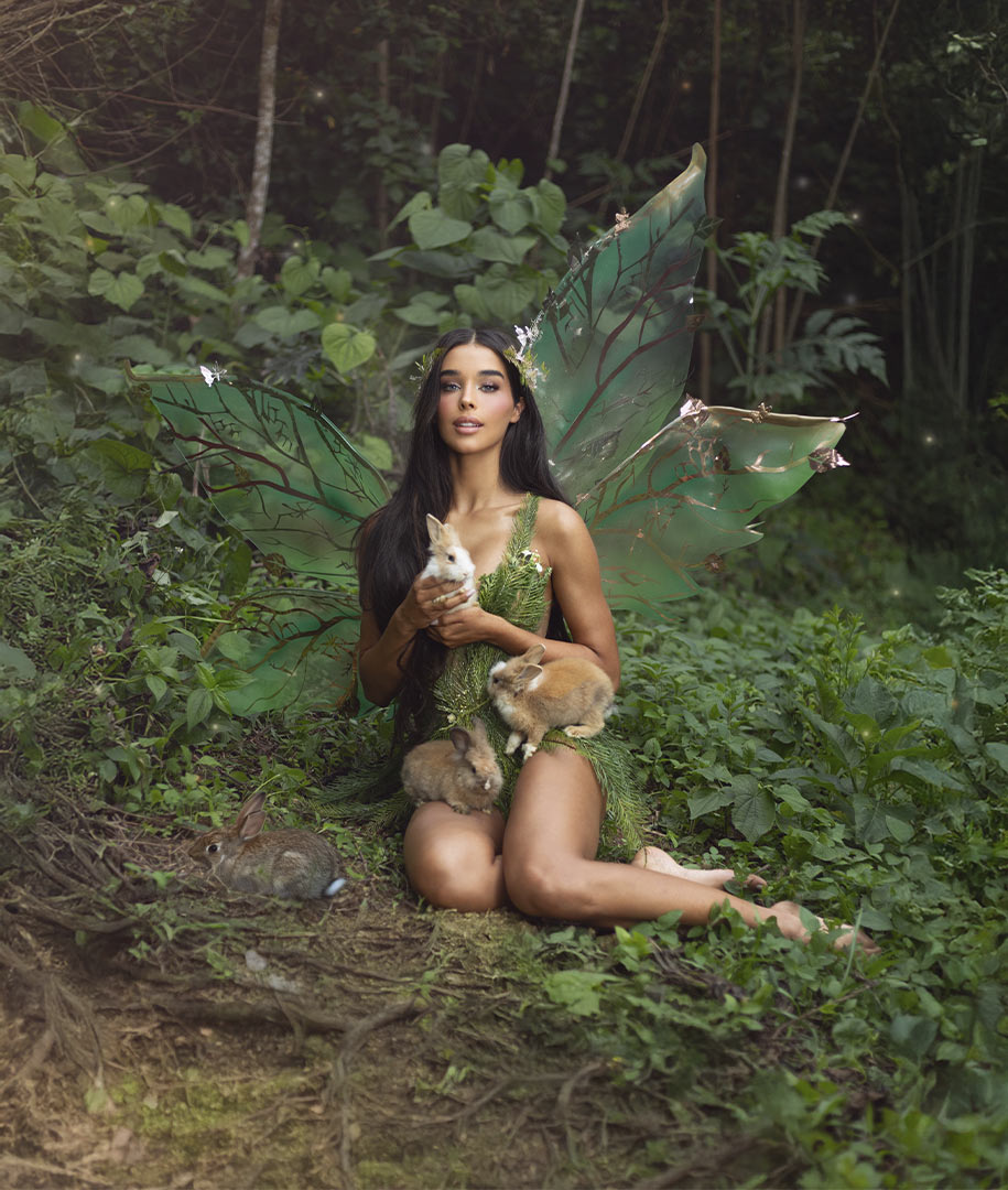 Modelos venezolanas que dieron vida a las hadas de José Mata