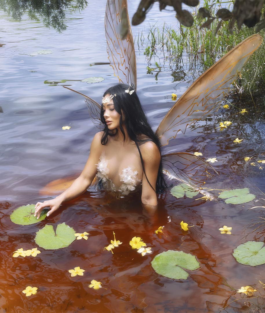Modelos venezolanas que dieron vida a las hadas de José Mata