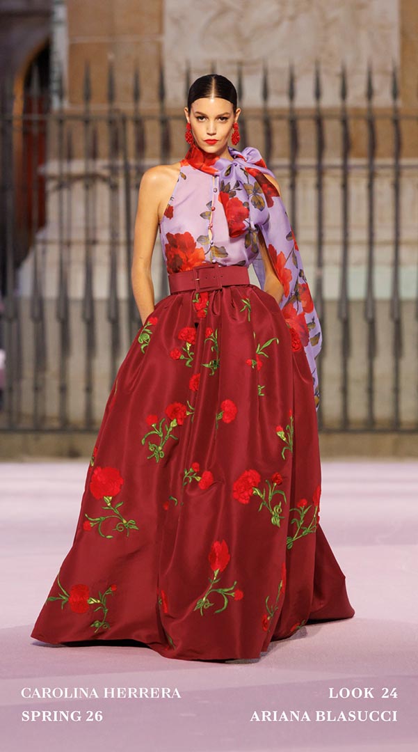 Carolina Herrera Primavera-Verano 2026 Madrid