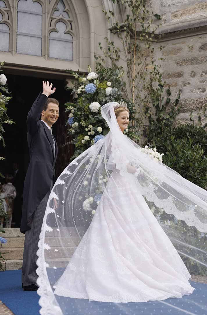 Leopoldo Maduro Vollmer se casó con la princesa Maria Carolina de Liechtenstein