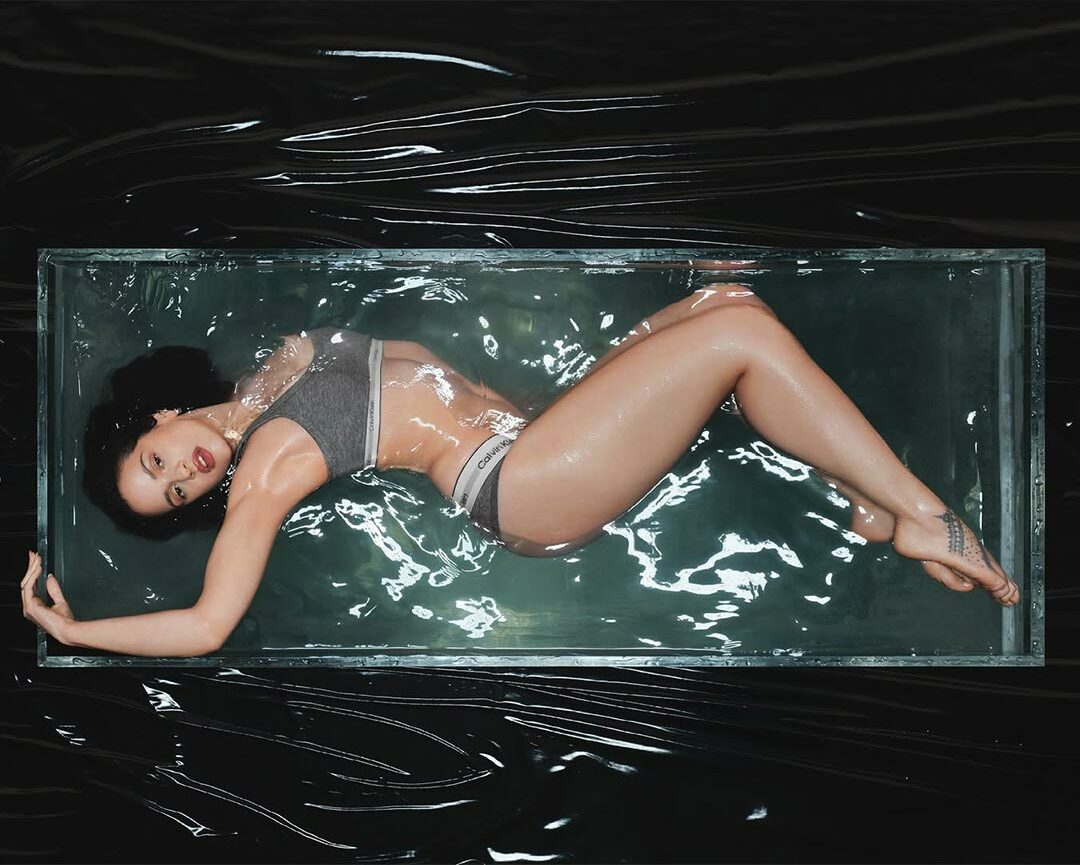 Rosalía la nueva imagen de Calvin Klein
