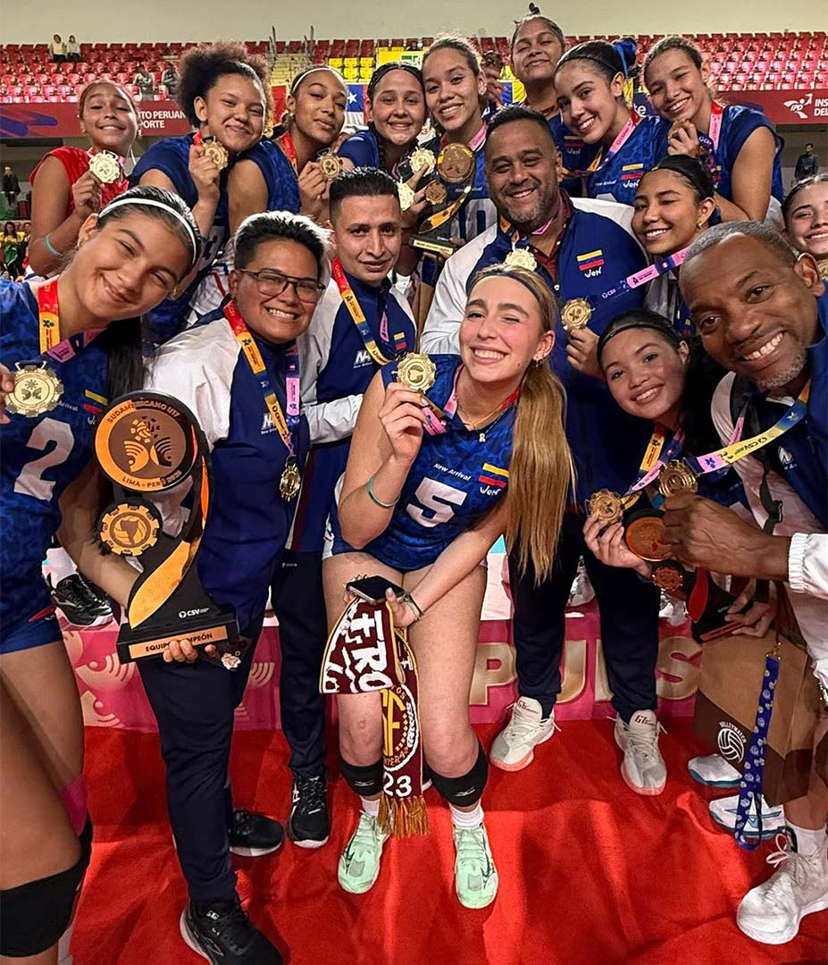 Venezuela va al Mundial 2026 tras ganar sudamericano de voleibol