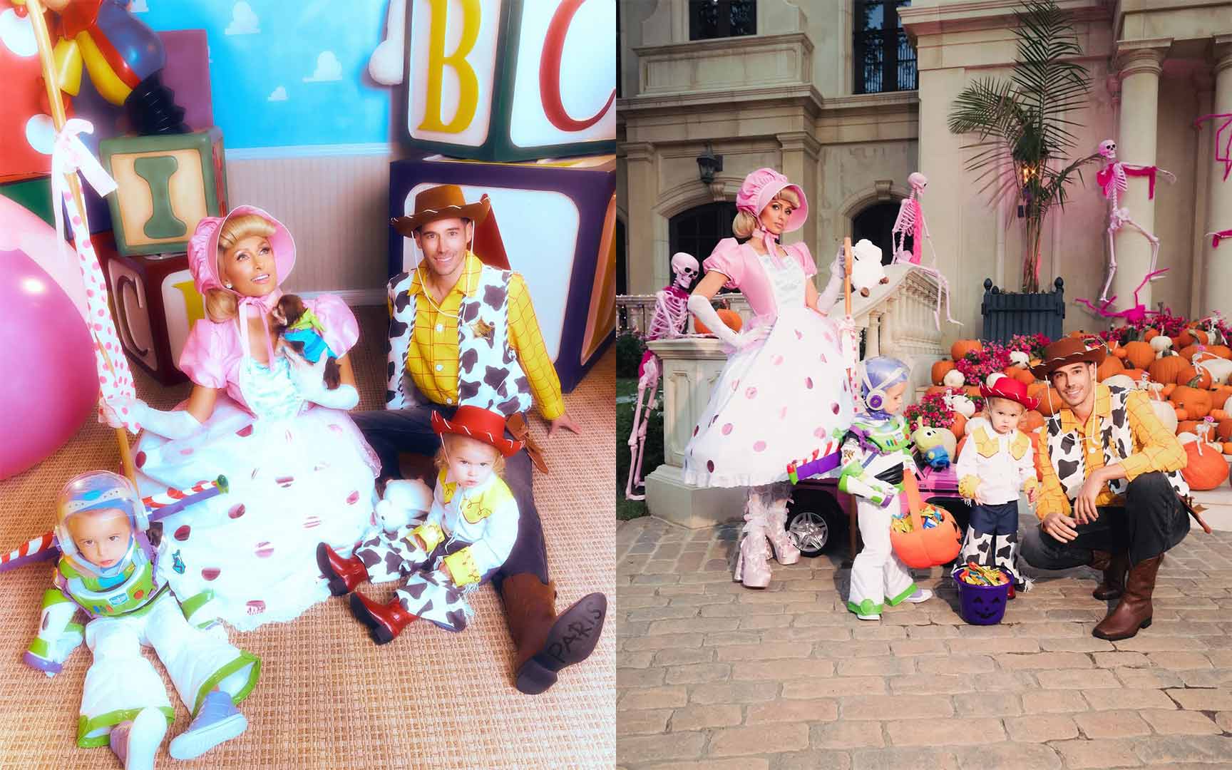 Así celebran Paris Hilton y otras celebridades Halloween 2025