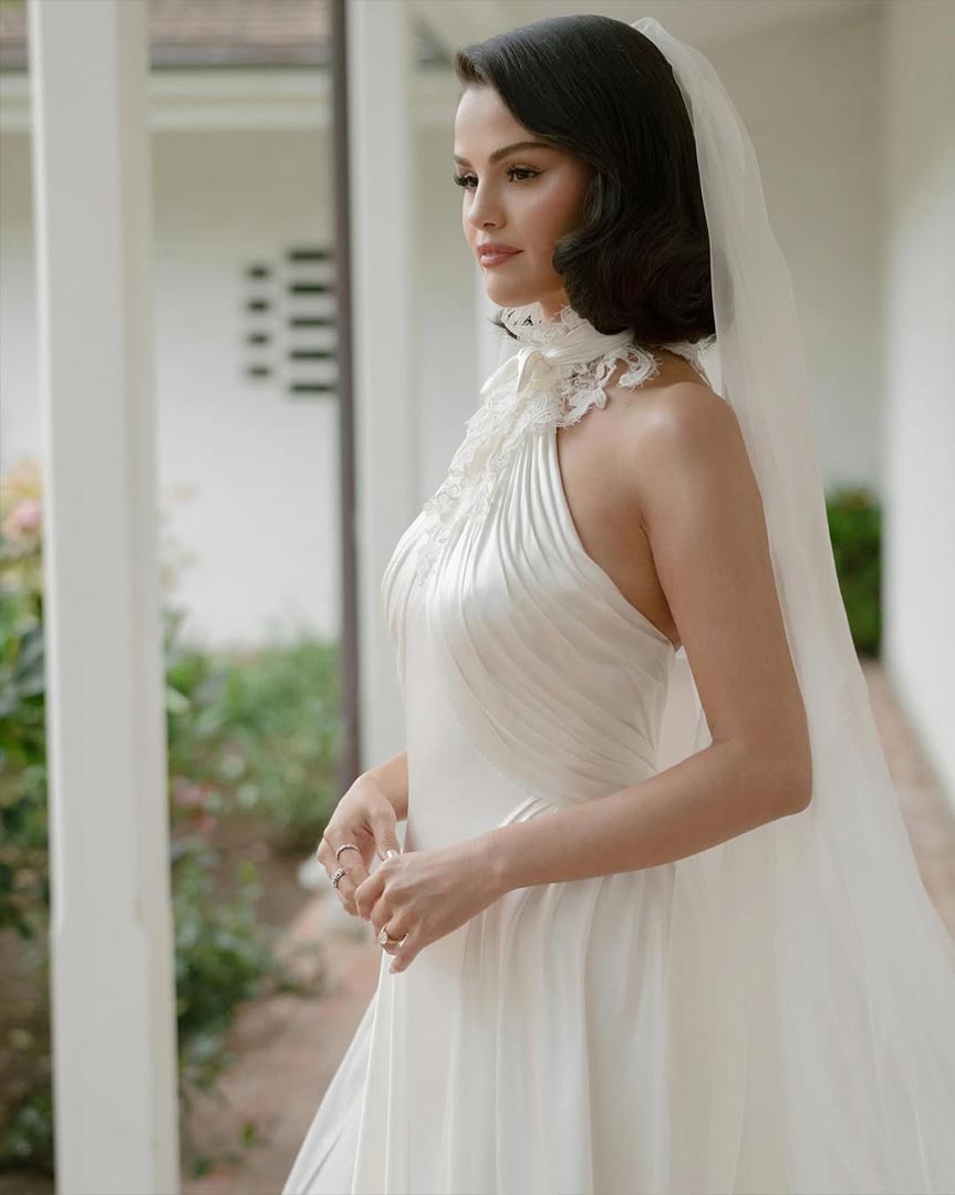 El vestido favorito de Selena Gomez para su boda