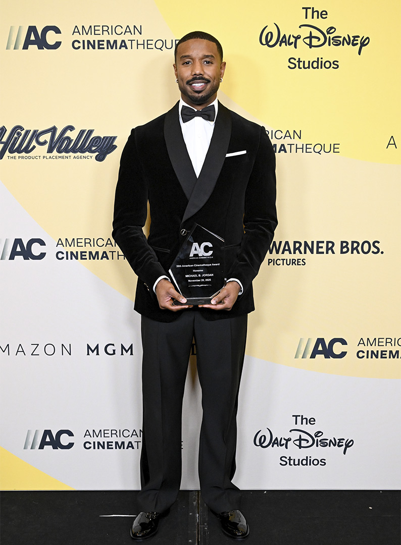 Michael B. Jordan en los American Cinematheque Awards 2025