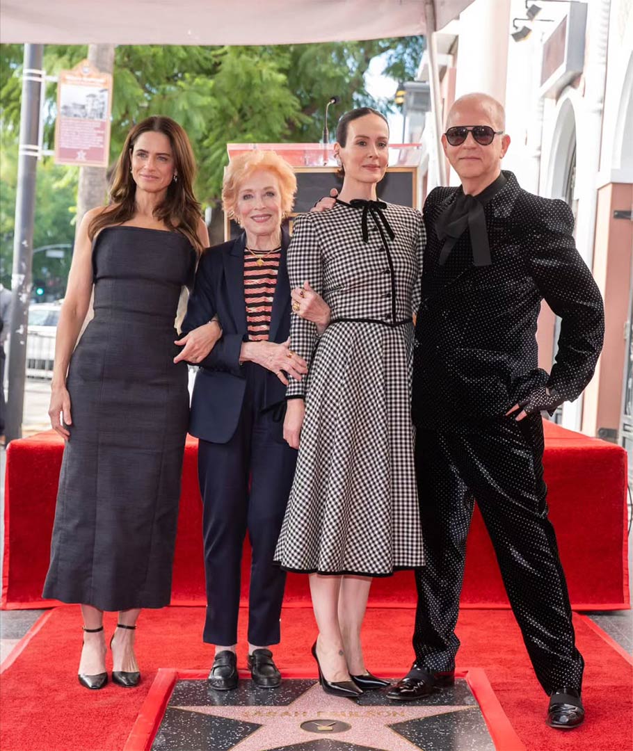 La estrella en el Paseo de la Fama de Hollywood de Sarah Paulson