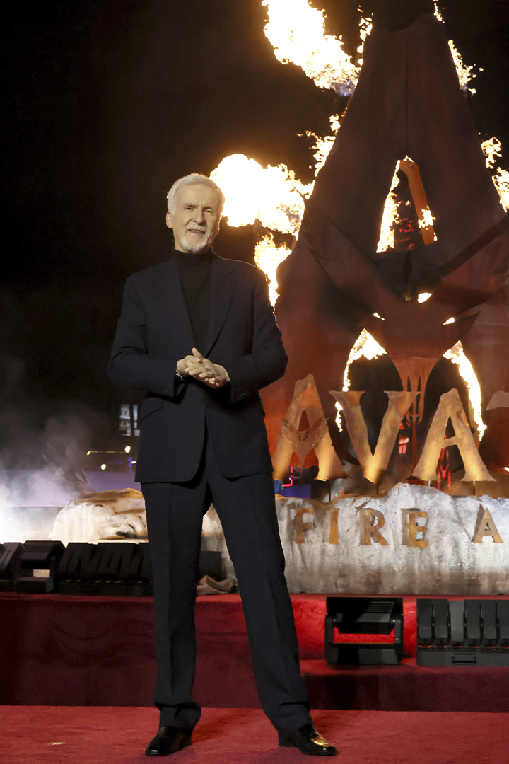 Premiere de Avatar: Fire and Ash con Zoe Saldaña y Miley Cyrus