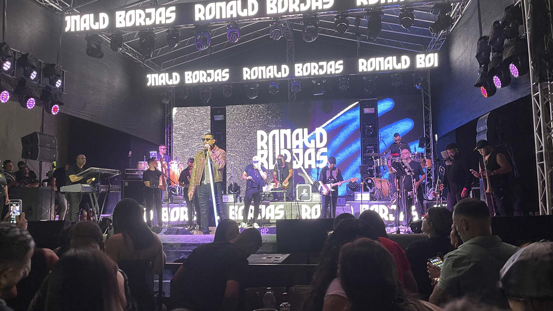 Ronald Borjas en Maracay